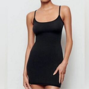 NWOT SKIMS Black Mini Dress